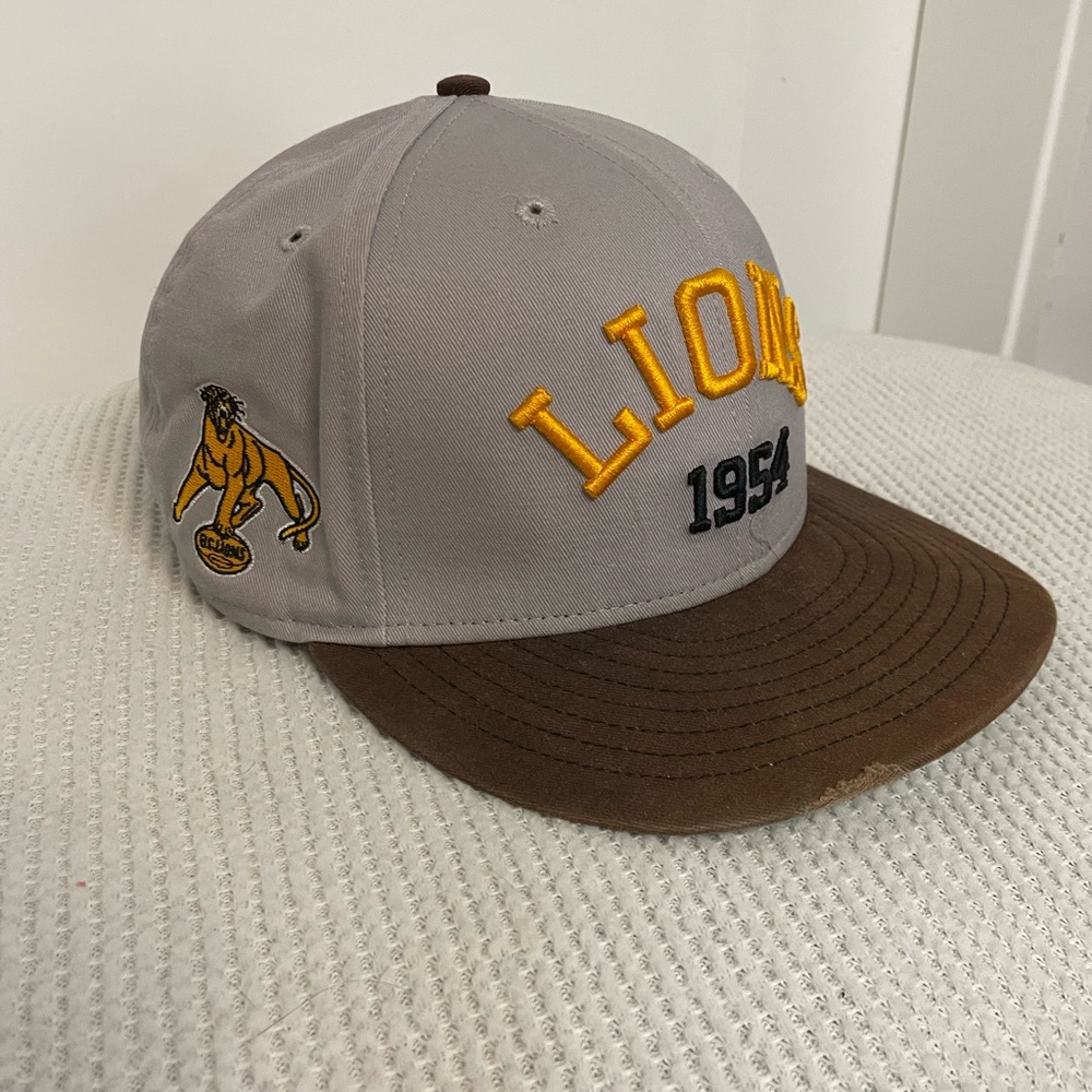 9FIFTY Retro Style BC Lions CFL Flat Brim New Era Adjustable SnapBack Hat M/L